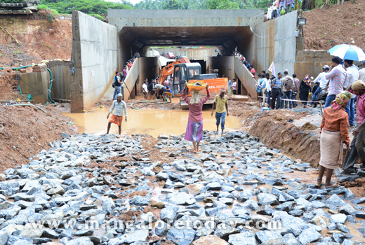Padil-Bajal railway under bridge 1
